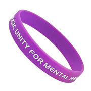 Custom Solid Silicone Wristbands - 1/2 Inch